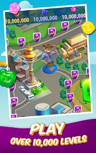 Gummy Drop! Match to restore and build cities (Mod Money)