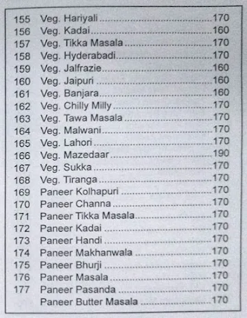 Hotel Swagath Biryani Corner menu 