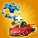 Icon Merge Robot Master: Car Games