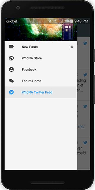 Who North America APP Screen 3