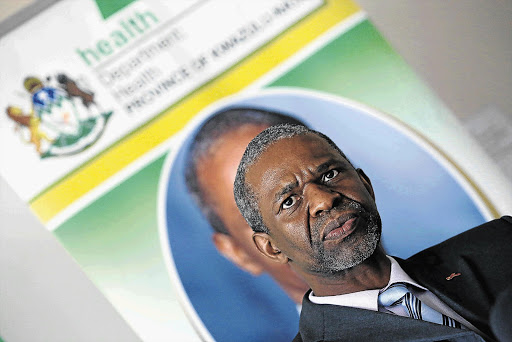 Deputy health minister Dr Sibongiseni Dhlomo.