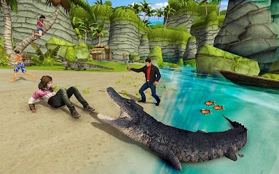 Download Hungry Crocodile 2020 Crocodile Games Apk For Android Latest Version - roblox dinosaur simulator alligator