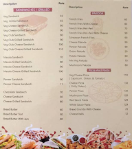 Cafe Durga menu 2