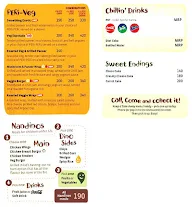 Nando's menu 3