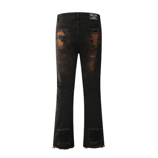 Title 2, Heavy Industry Ripped Inkjet Skinny Jeans Europ...
