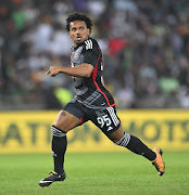 Kermit Erasmus of Orlando Pirates during the DStv Premiership 2023/24 match between Orlando Pirates and Mamelodi Sundowns on the 20 September 2023 at Orlando Stadium in Soweto.