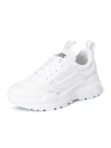 Title 5, Small White Shoes Mesh Breathable Sneakers for ...