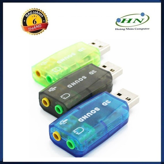 Usb Ra Sound 5.1 Chuyển Đổi Từ Cổng Usb Ra Loa