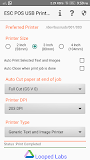 ESC POS USB Thermal Receipt Print servic