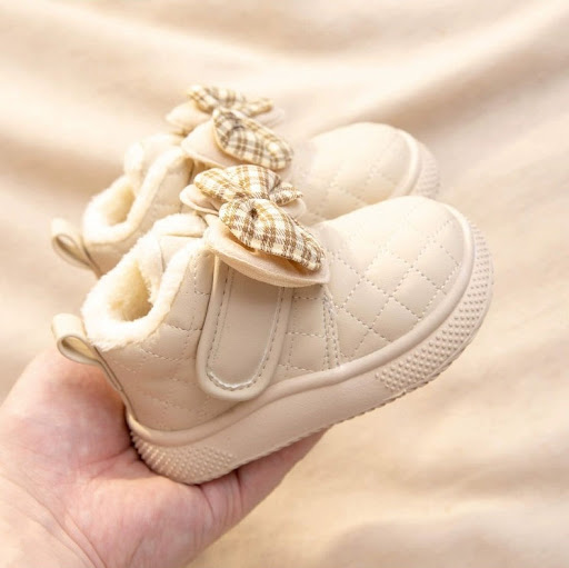 Title 2, Baby Girl Snow Boots Velvet Thermal Booties Gir...
