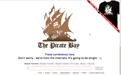 The Piratebay Forwarder