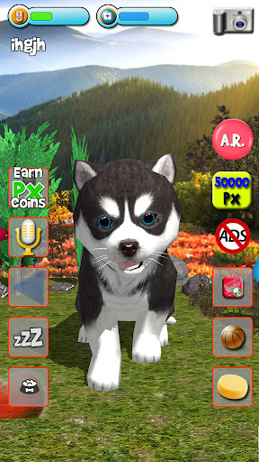 Screenshot Talking Puppies - virtual pet