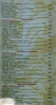 Cappuccino Blast menu 7