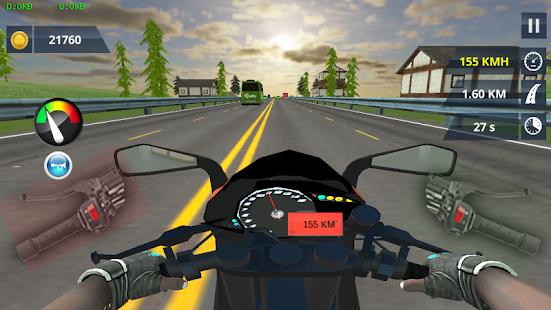 Bike Traffic Racer 1.1 APK + Мод (Бесконечные деньги) за Android