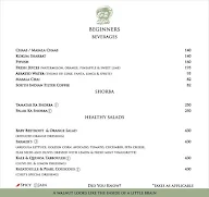 TENONE menu 1