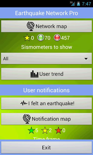 Earthquake Network Pro apk