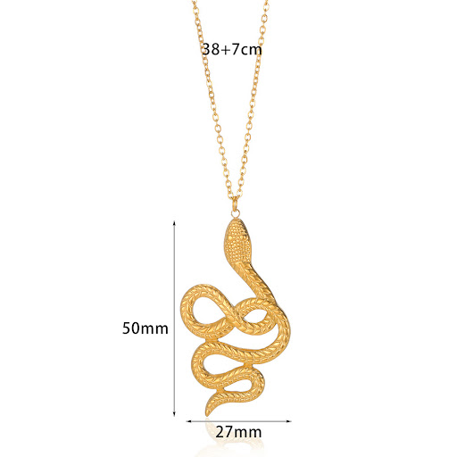 Title 7, Fashion Stainless Steel Vintage Necklace for wo...