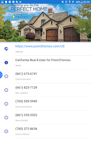 California Real Estate for Point2Homes