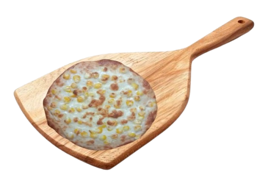 Spicy Schezwan Corn And Cheese Pizza