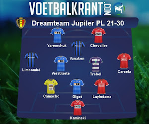 Dit is ons team van de laatste tien speeldagen in de Jupiler Pro League