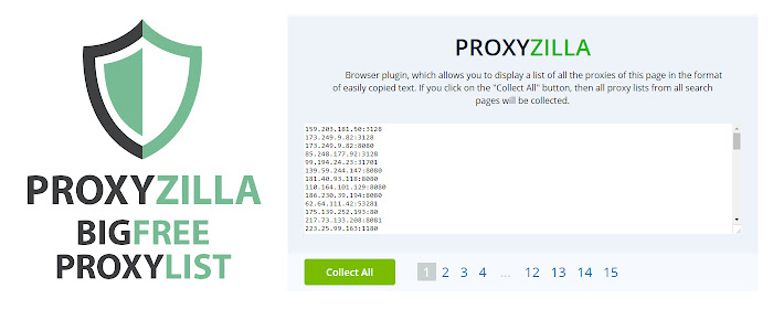 ProxyZIlla: Free proxy list (hidemy.name) marquee promo image