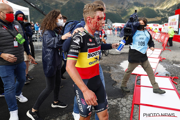 🎥 Remco Evenepoel klaagt opnieuw over veiligheid na val én geeft al meteen update over blessure