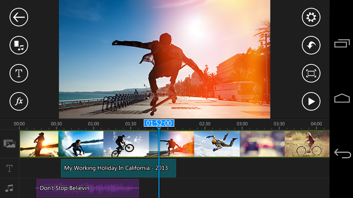    PowerDirector Video Editor App- screenshot  