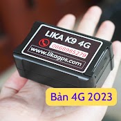 Thiết Bị Định Vị Không Dây Ô Tô Xe Máy Dùng Pin Lika K9 4G New 2023 Độ Chính Xác Cao, Bảo Hành 1 Năm, Nam Châm Siêu Mạnh