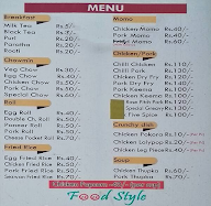 Food Style menu 1