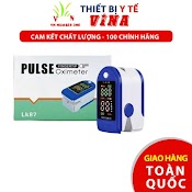 Máy Đo Nồng Độ Oxy Fingertip Pulse Oximeter Lk87 Thiết Kế Nhỏ Gọn, Dễ Sử Dụng