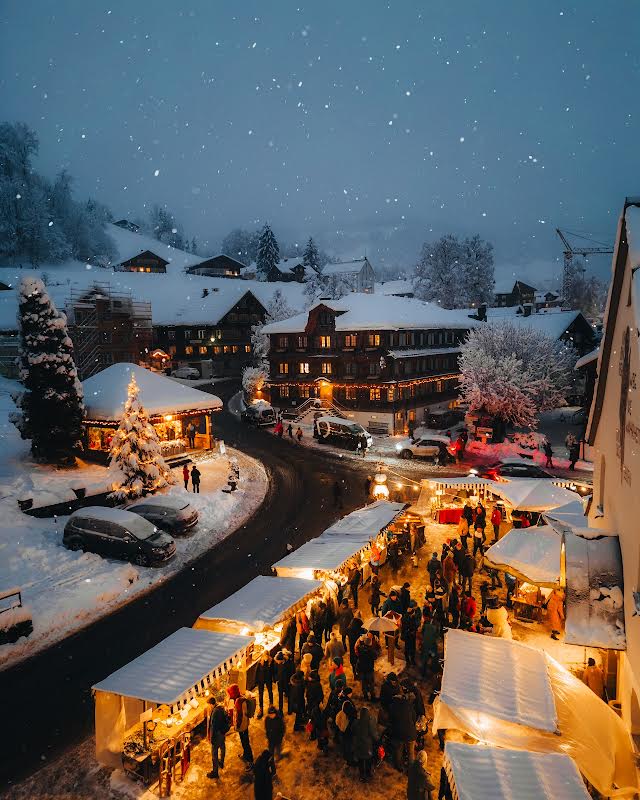 Hirschen Schwarzenberg winter market