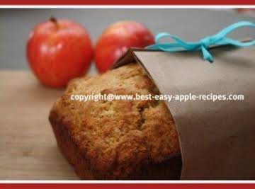 Easy Apple Bread with Walnuts