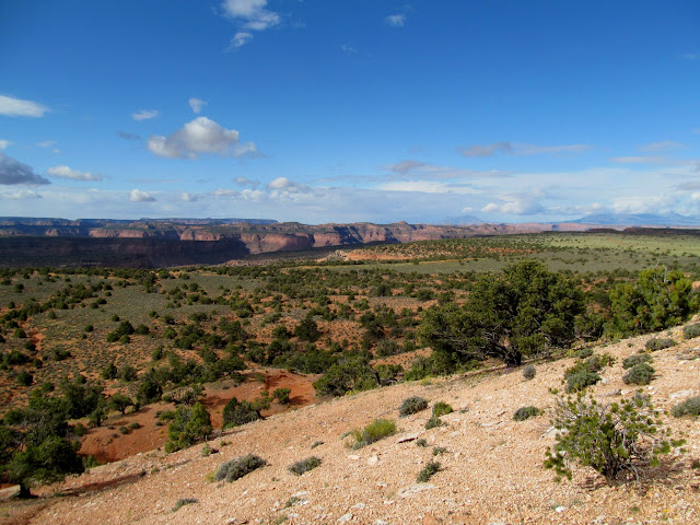 View toward Sam's Mesa Box Canyon