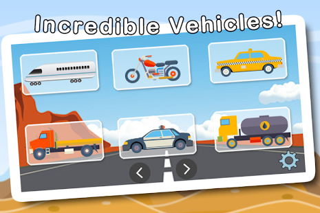Cars and Vehicles Puzzles for Toddlers(圖1)-速報App
