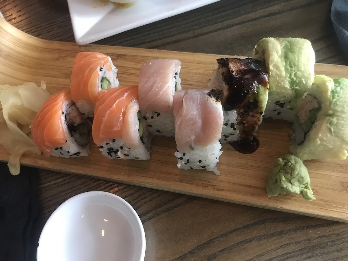 GF rainbow roll