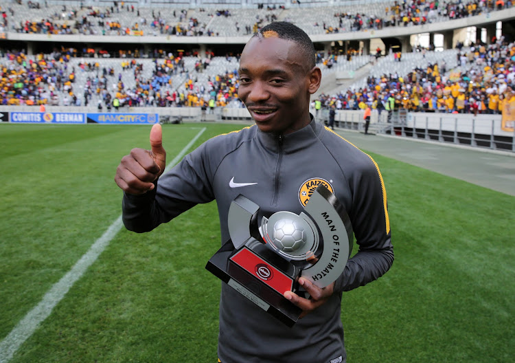 Khama Billiat of Kaizer Chiefs, Absa Man of the Match during the Absa Premiership 2018/19 football match between Cape Town City FC and Kaizer Chiefs at Cape Town Stadium, Cape Town, 15 September 2018