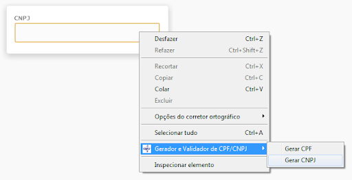 Gerador e Validador de CPF/CNPJ