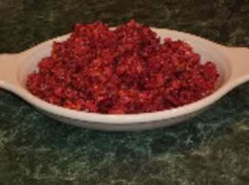 Cranberry relish