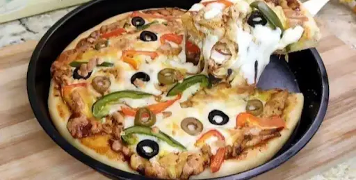 Cheesy Chicken Pizza