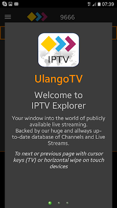 UlangoTV Live IPTV Explorerのおすすめ画像1