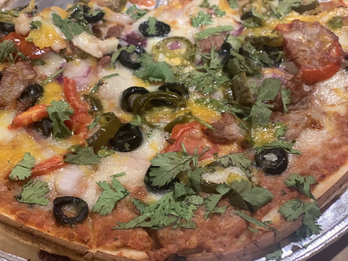 Gluten-Free Pizza at Milano's Flame Pizza & Pasta