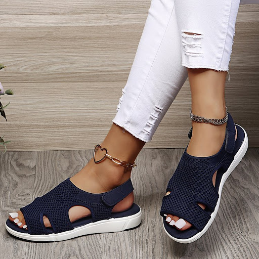 Title 6, Ladies Sandals Large Size Breathable Stretch F...