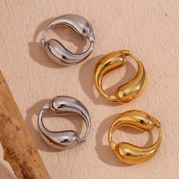 Title 3, Waterdruppel geometrische kleur zirkonia ring v...