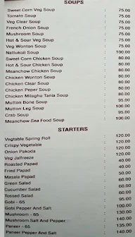 Hotel Kannappa menu 5