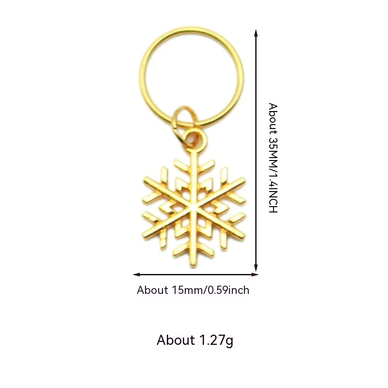 Hair Ring XINGX Lightning Shell Kleine Hanger Haaraccessoire Voegt gemakkelijk een unieke stijl toe aan je haar, perfect voor elke look.
