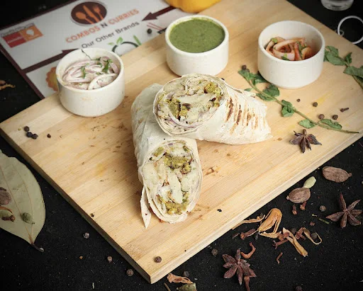 Veg Seekh Kebab Roll