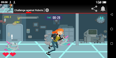 Challenge against Robots Screenshot