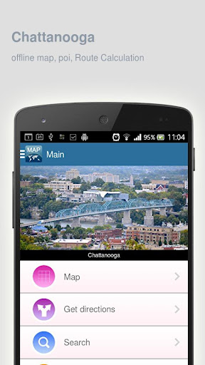Chattanooga Map offline
