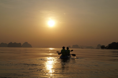 Private Ao Thalane Sunset Kayaking with BBQ Dinner