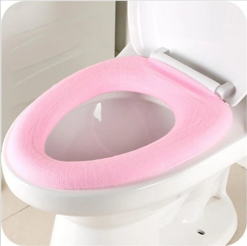 Candy Colored O-Type Portable Toilet Seat perfect for travel and camping. Easy to clean and transport, offering comfort 